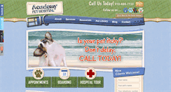 Desktop Screenshot of fayettevilleveterinary.com